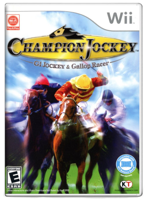 Champion Jockey: G1 Jockey Gallop Racer - Nintendo Wii (Refurbished)