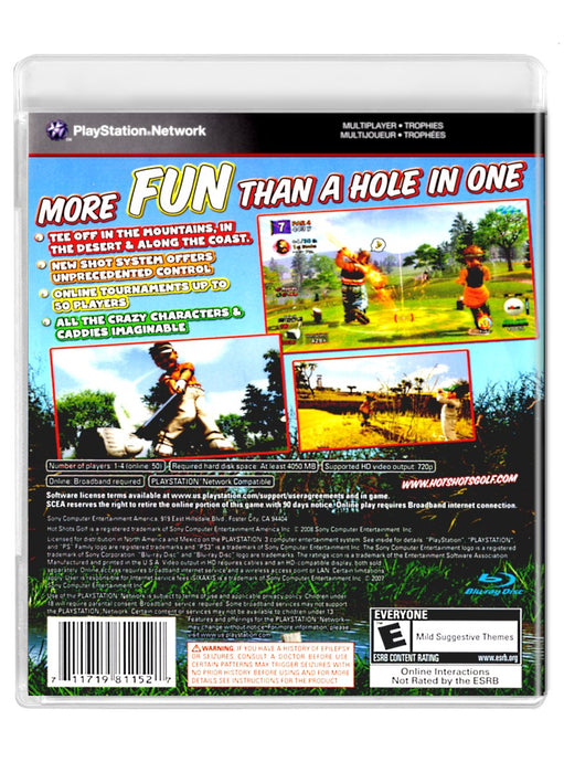 Hot Shots Golf Out of Bounds - PlayStation 3 (Refurbished)