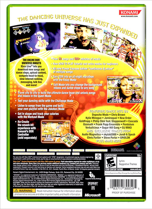 Dance Dance Revolution Universe - Xbox 360 (Refurbished)