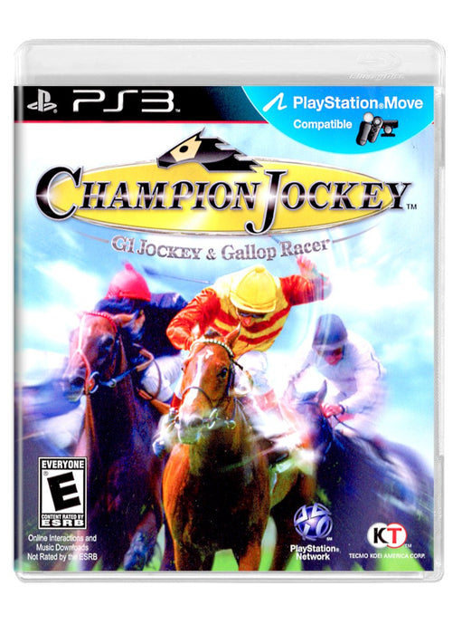 Champion Jockey: G1 Jockey and Gallop Racer - PlayStation 3 (Refurbished)
