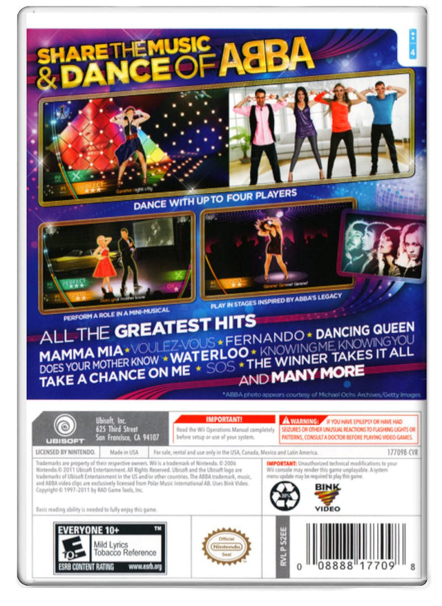 ABBA You Can Dance - Nintendo Wii (Refurbished)