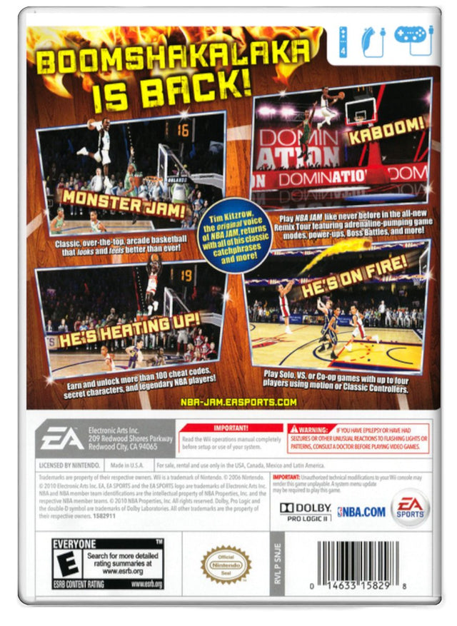 NBA Jam - Nintendo Wii (Refurbished)