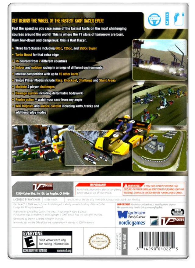 Kart Racer - Nintendo Wii (Refurbished)