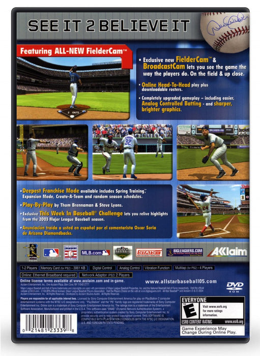 All-Star Baseball 2005 - PlayStation 2 (Refurbished)