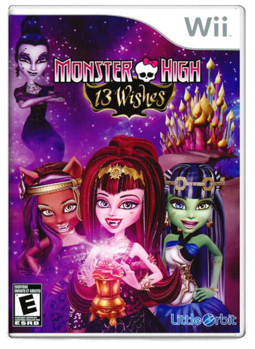 Monster High 13 Wishes - Nintendo Wii (Refurbished)